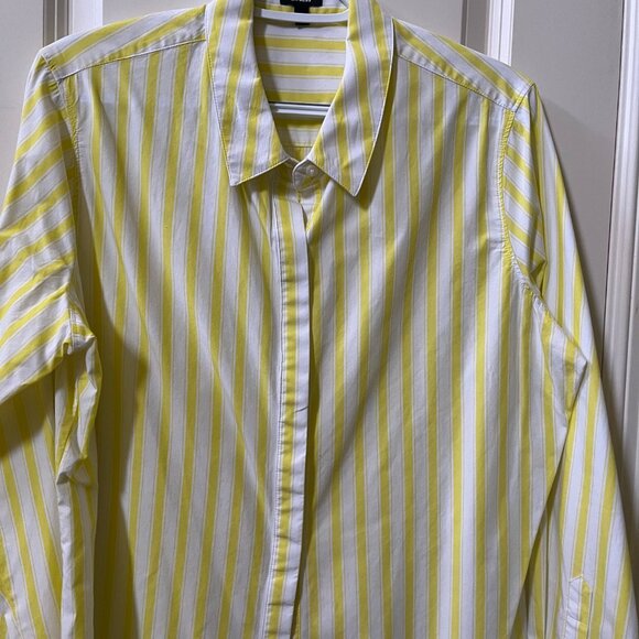 Beautiful Slim Striped Portofino Shirt.  Worn Once!! No flaws!. Size L - Picture 2 of 4
